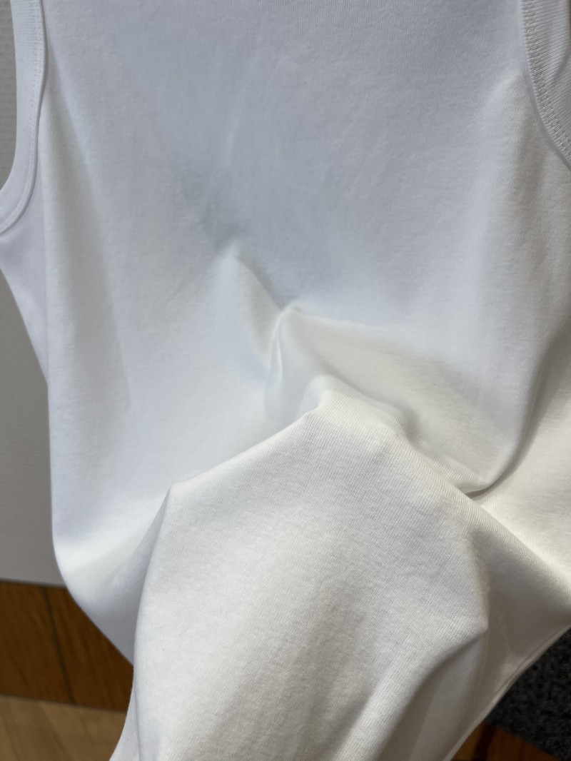 Prada Enamel Triangle Logo Sleeveless Tank Top 2 7