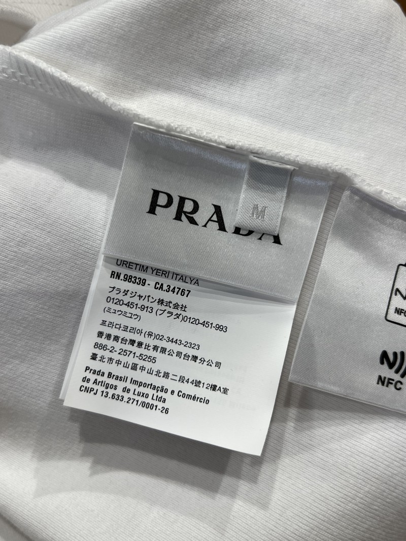 Prada Enamel Triangle Logo Sleeveless Tank Top 2 8