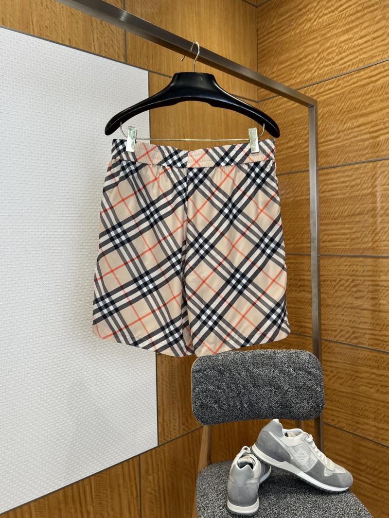 Prada Classic Checkered Drawstring Casual Shorts 1