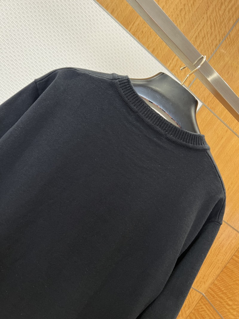 LV Pin Embroidered Knit Short-Sleeve T-Shirt 5 5