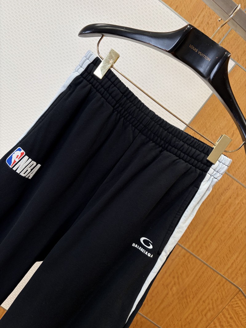 Balenciaga NBA Collaboration Embroidered Side-Stripe Sweatpants 2
