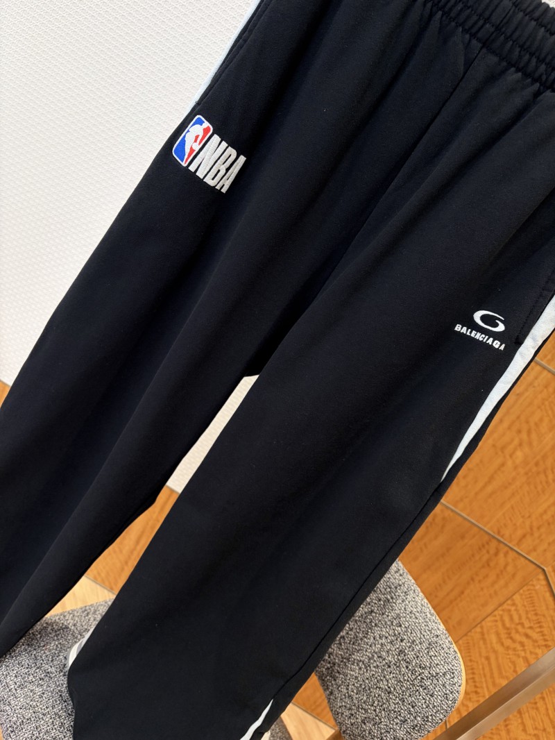 Balenciaga NBA Collaboration Embroidered Side-Stripe Sweatpants 3