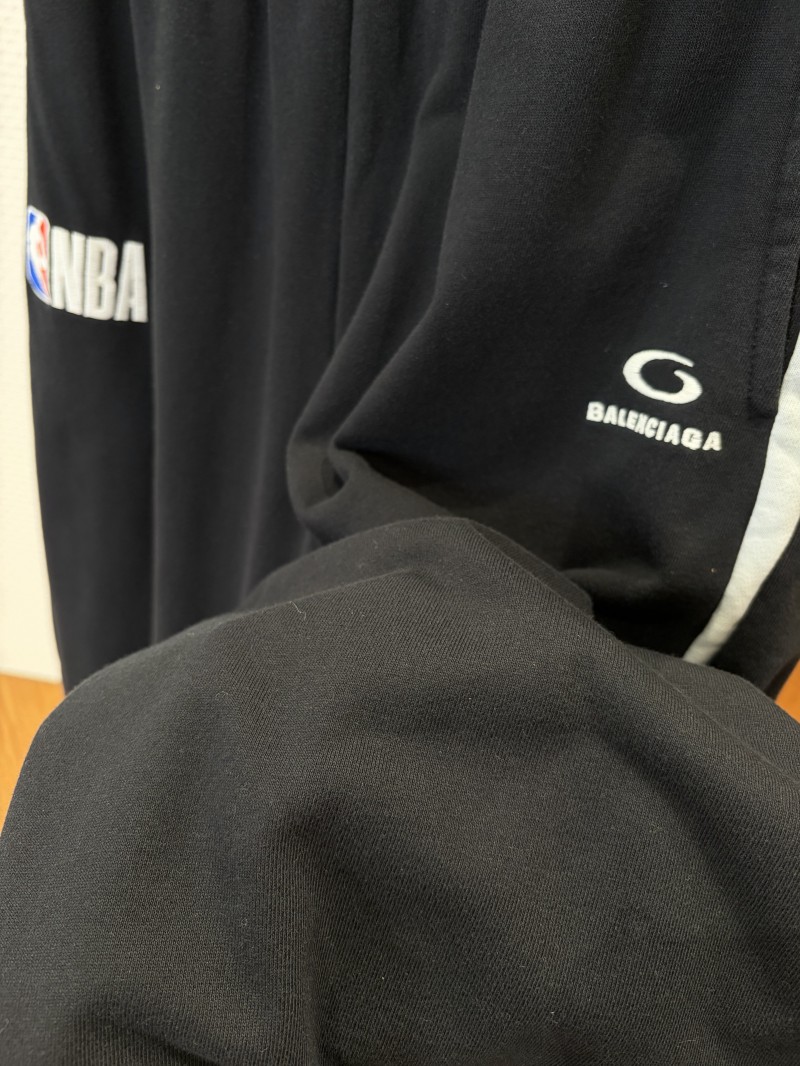 Balenciaga NBA Collaboration Embroidered Side-Stripe Sweatpants 4