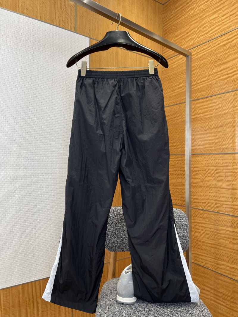 Balenciaga NBA Collaboration Embroidered Color-Blocked Athletic Pants 1
