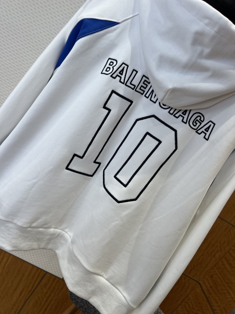 Balenciaga x NBA Color-Blocked Hooded Zip-Up Sweatshirt 1 6