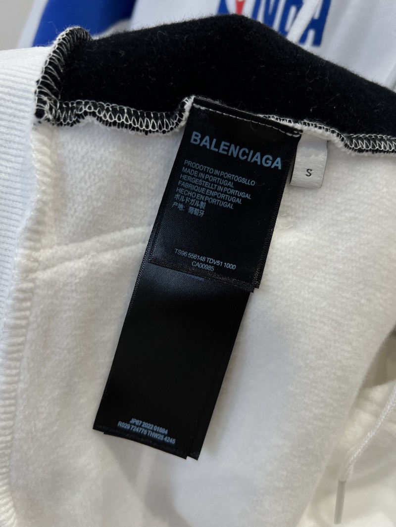 Balenciaga x NBA Color-Blocked Hooded Zip-Up Sweatshirt 1 8