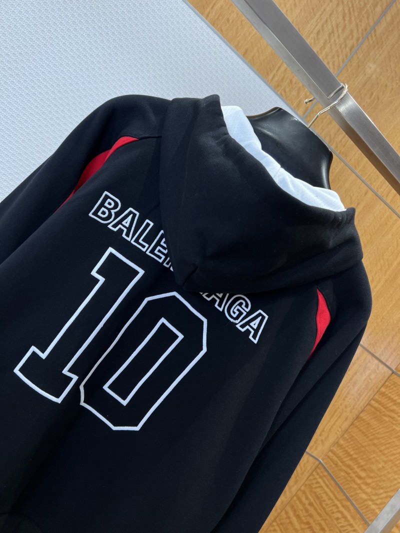 Balenciaga x NBA Color-Blocked Hooded Zip-Up Sweatshirt 2 5