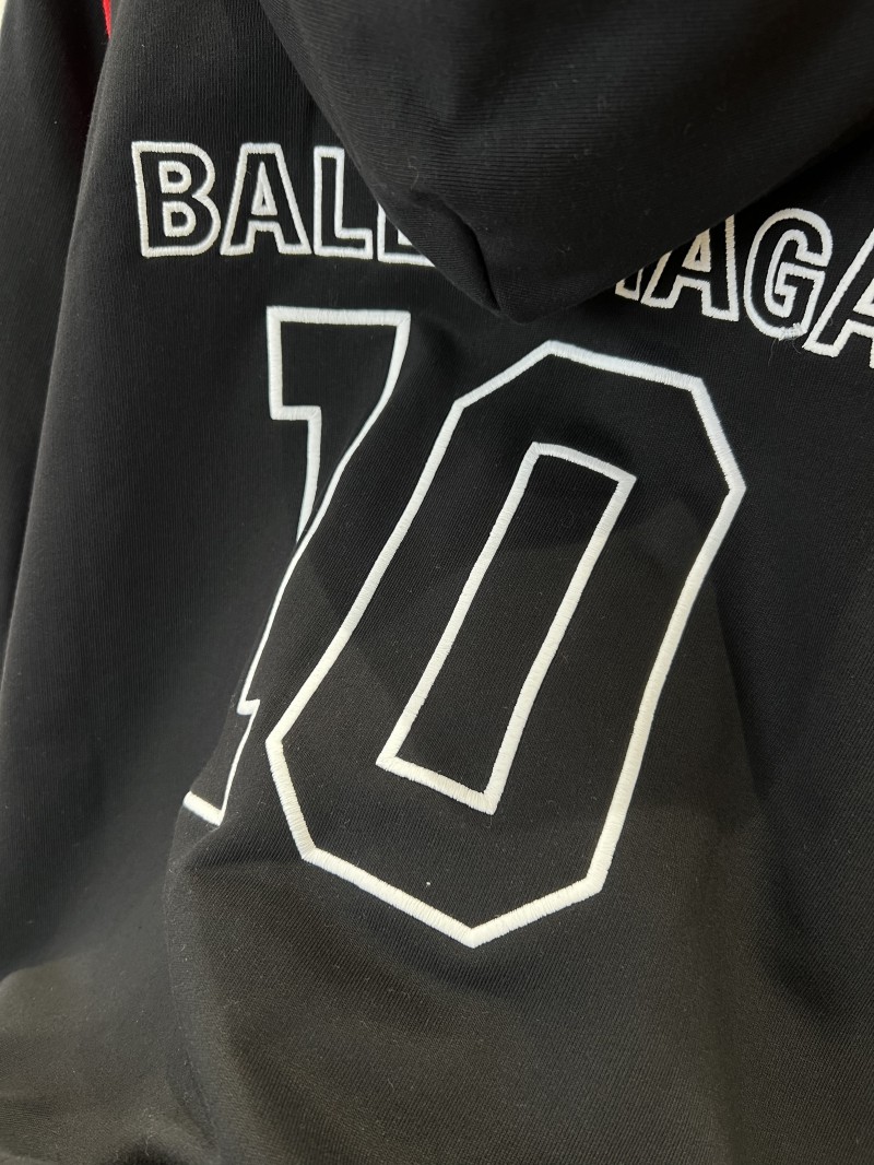 Balenciaga x NBA Color-Blocked Hooded Zip-Up Sweatshirt 2 7