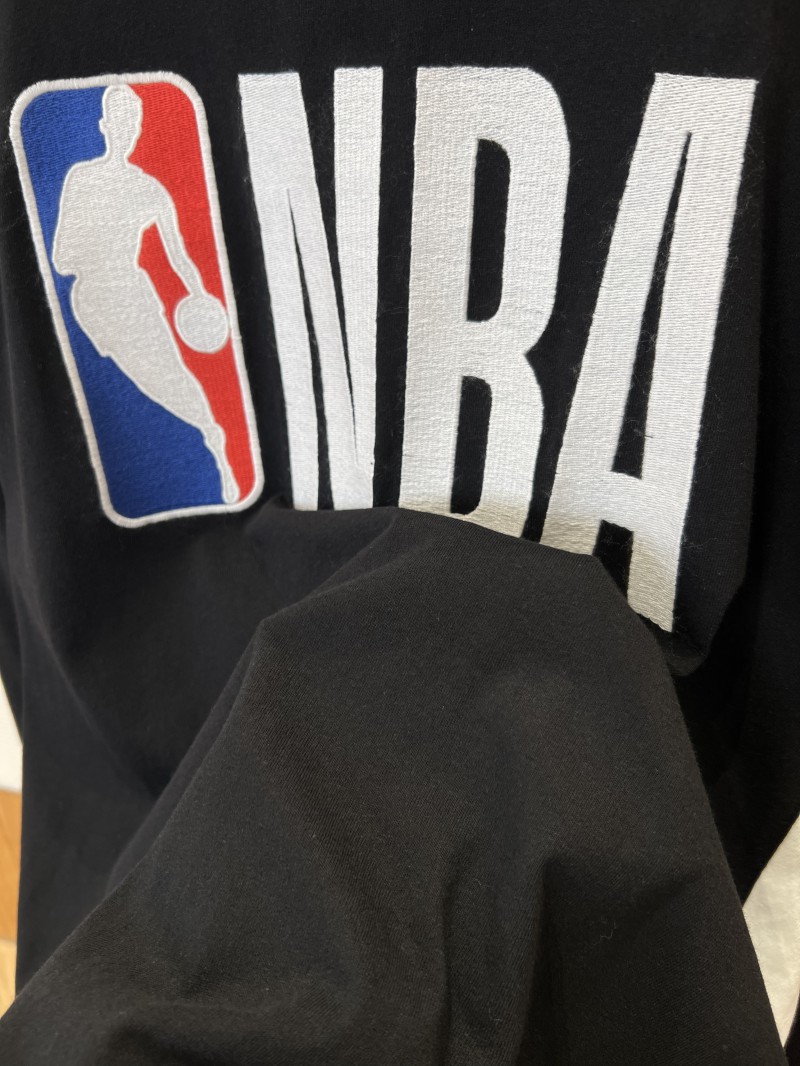 Balenciaga x NBA Collaboration Color-Blocked Long-Sleeve T-Shirt 7