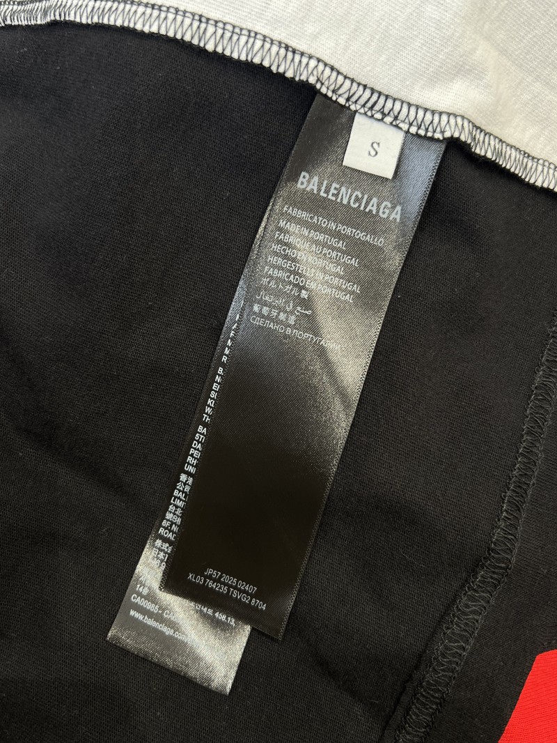 Balenciaga x NBA Collaboration Color-Blocked Long-Sleeve T-Shirt 8