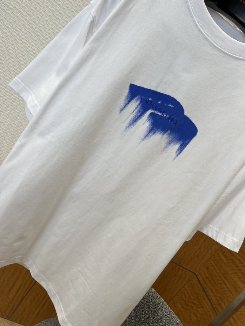 Balenciaga Resin-Embellished Embroidered Short-Sleeve T-Shirt 3