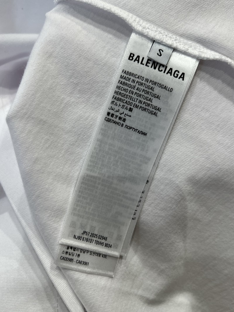 Balenciaga Resin-Embellished Embroidered Short-Sleeve T-Shirt 8