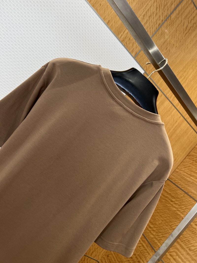 LV Gradient Patch Embroidered Short-Sleeve T-Shirt 1 5