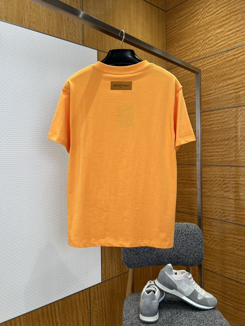 LV Embossed Logo Short-Sleeve T-Shirt 2 1
