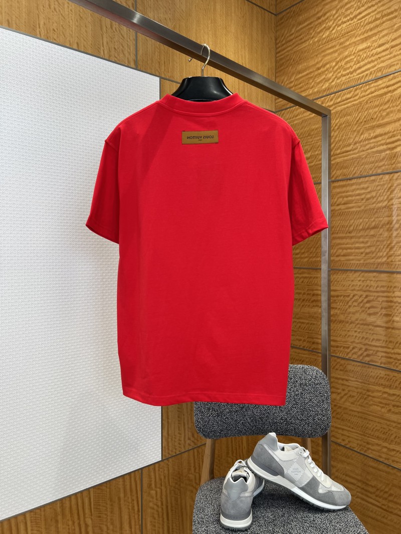 LV Embossed Logo Short-Sleeve T-Shirt 3 1