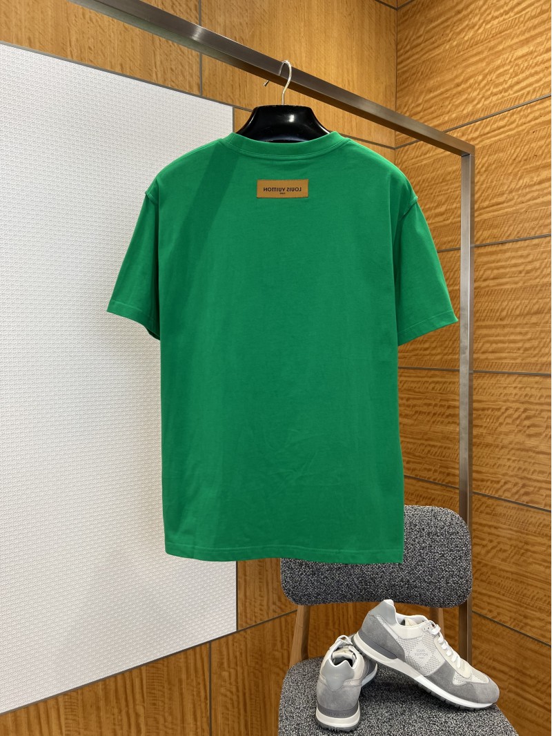LV Embossed Logo Short-Sleeve T-Shirt 4 1