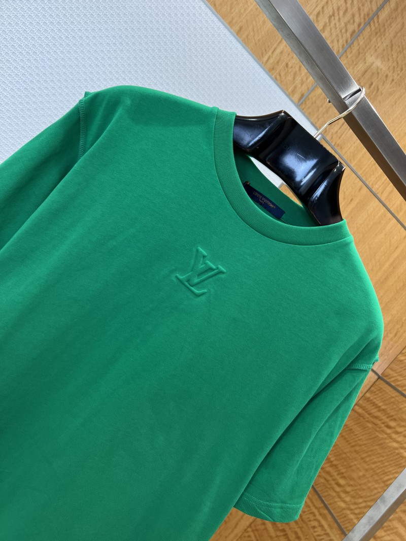 LV Embossed Logo Short-Sleeve T-Shirt 4 2
