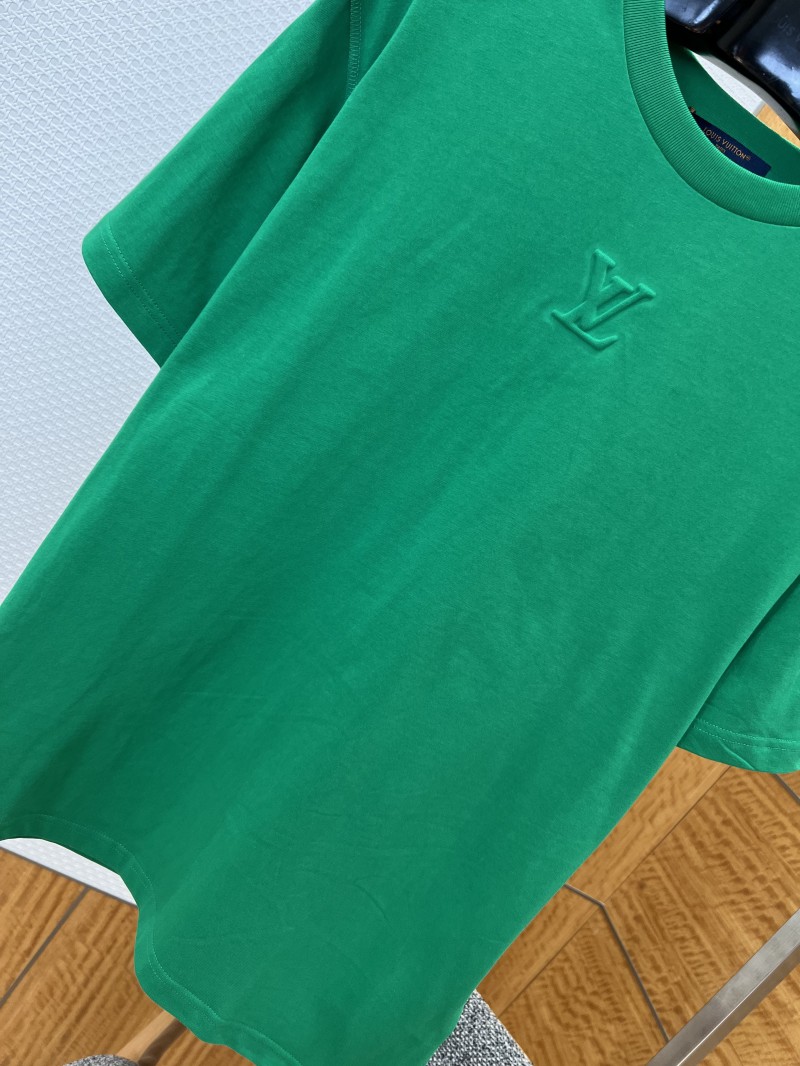 LV Embossed Logo Short-Sleeve T-Shirt 4 3