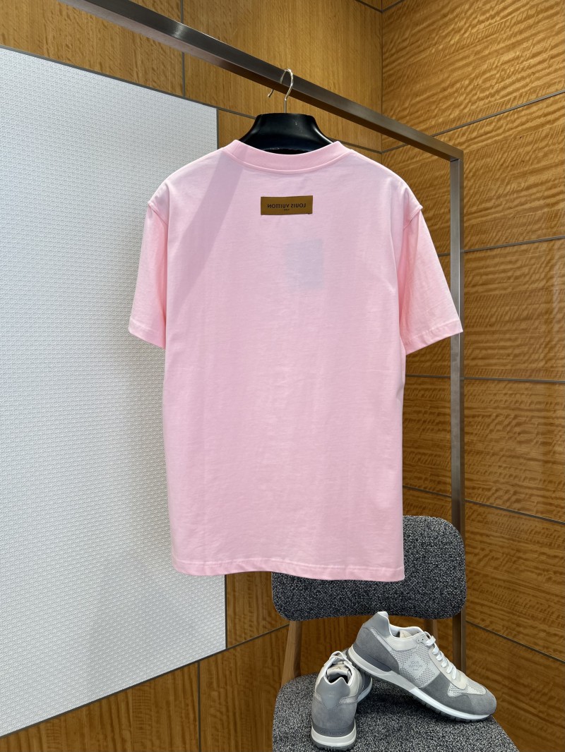 LV Embossed Logo Short-Sleeve T-Shirt 5 1