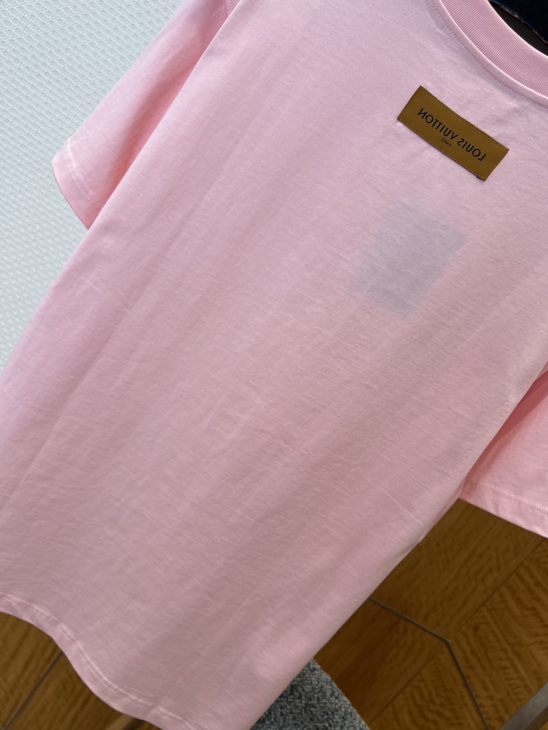 LV Embossed Logo Short-Sleeve T-Shirt 5 6