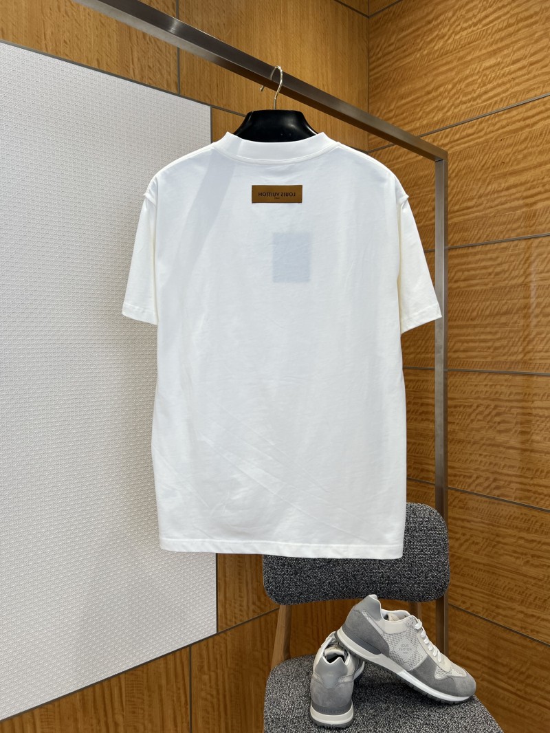 LV Embossed Logo Short-Sleeve T-Shirt 6 1