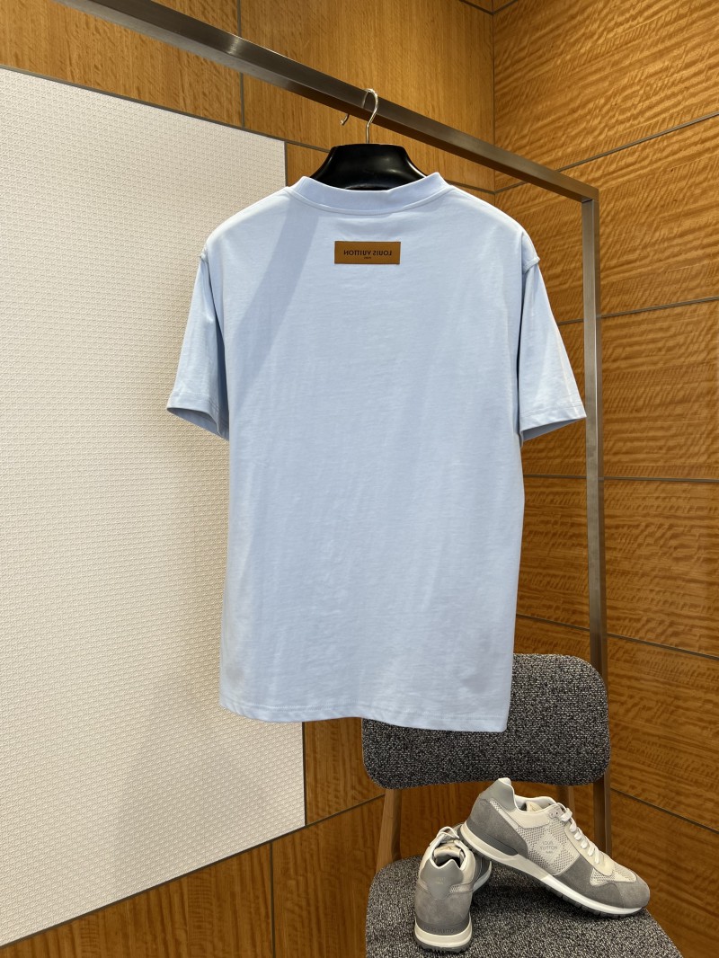 LV Embossed Logo Short-Sleeve T-Shirt 1 1