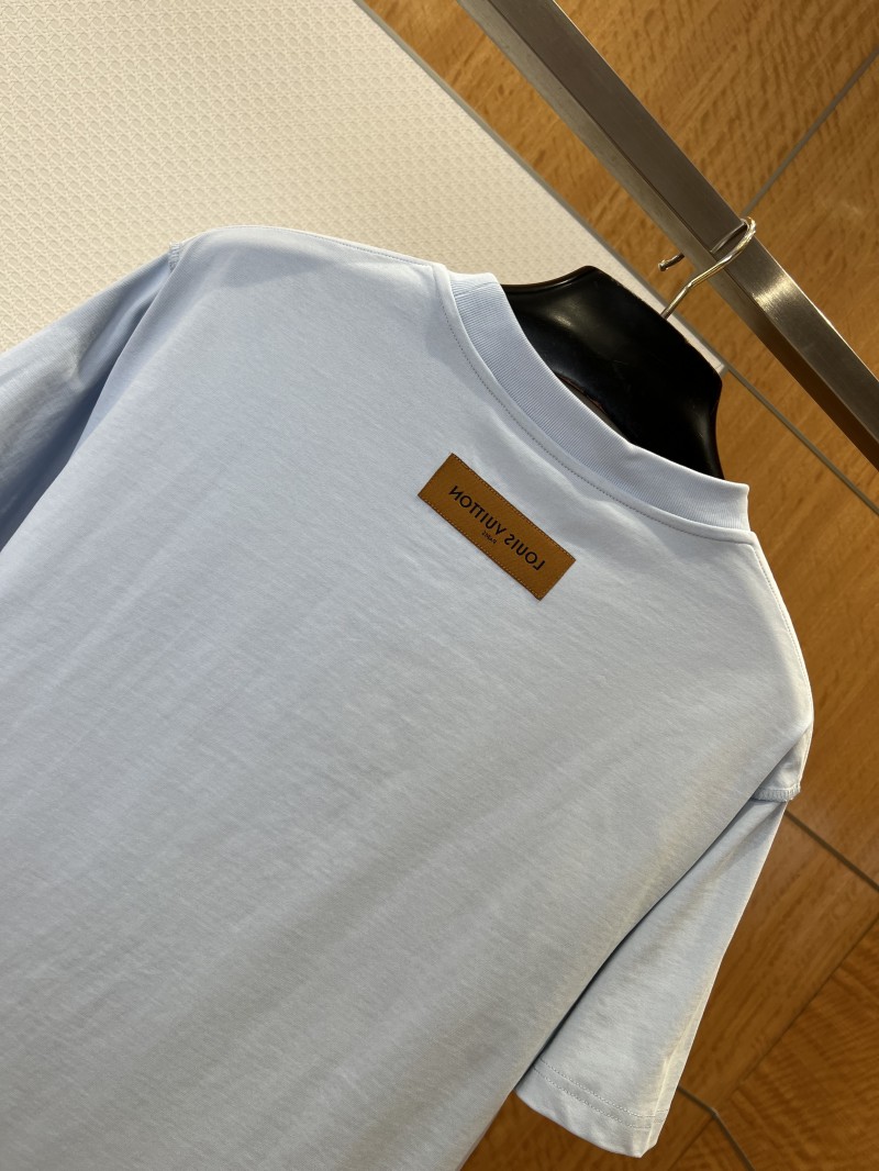 LV Embossed Logo Short-Sleeve T-Shirt 1 5