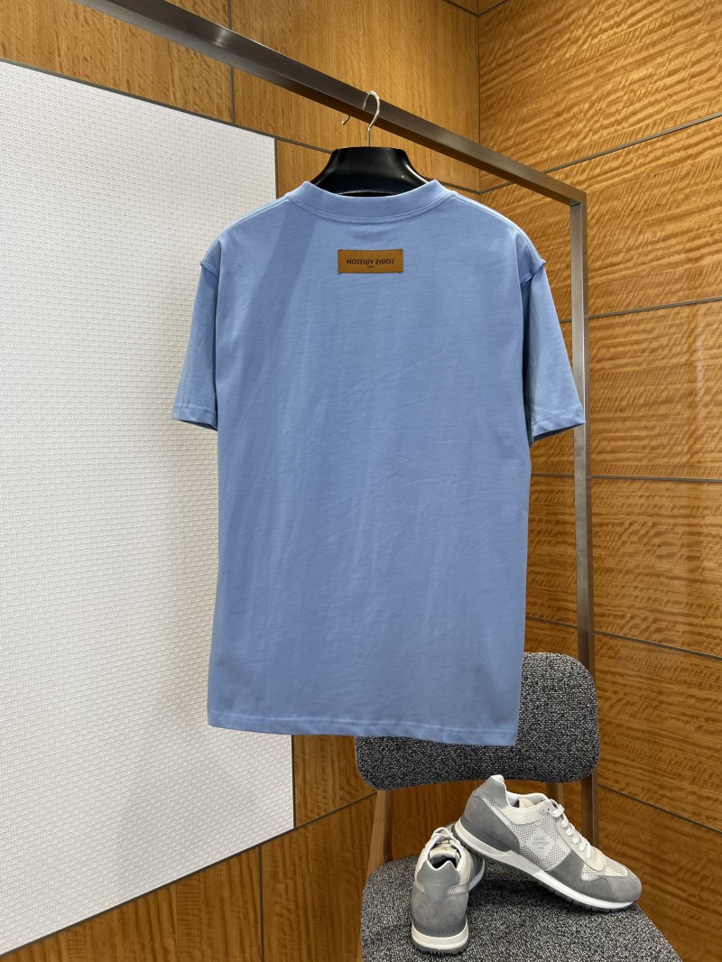 LV Embossed Logo Short-Sleeve T-Shirt 2 1
