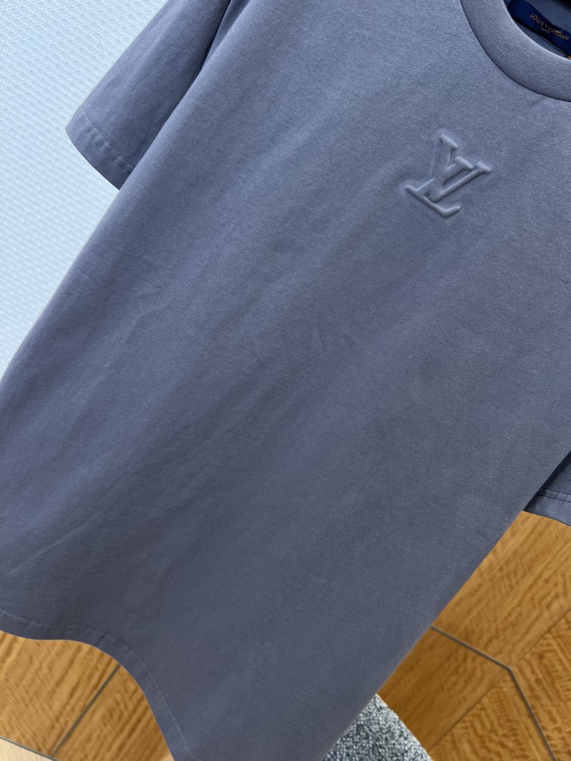 LV Embossed Logo Short-Sleeve T-Shirt 3 3