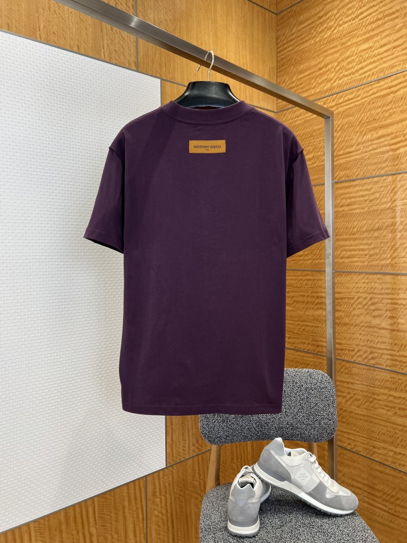 LV Embossed Logo Short-Sleeve T-Shirt 4 1