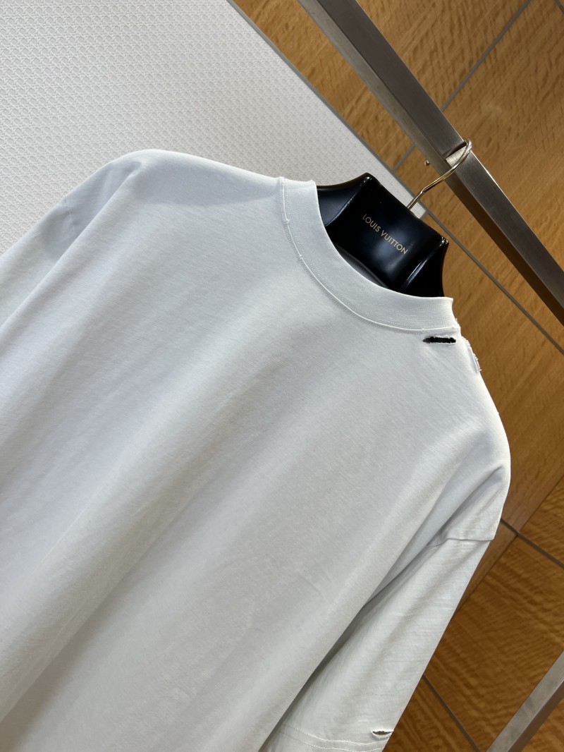 Balenciaga Solid-Color Safety Tape Micro-Logo Short-Sleeve T-Shirt 1 3