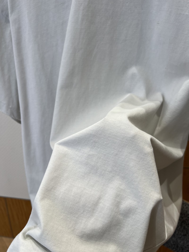 Balenciaga Solid-Color Safety Tape Micro-Logo Short-Sleeve T-Shirt 1 5