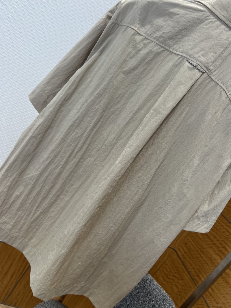 LV Functional Short-Sleeve Shirt with Multiple Pockets 6