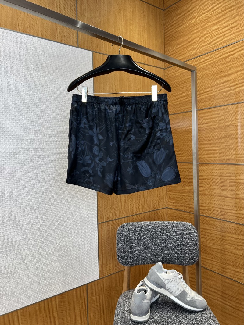 Gucci Floral Print Drawstring Casual Shorts 1