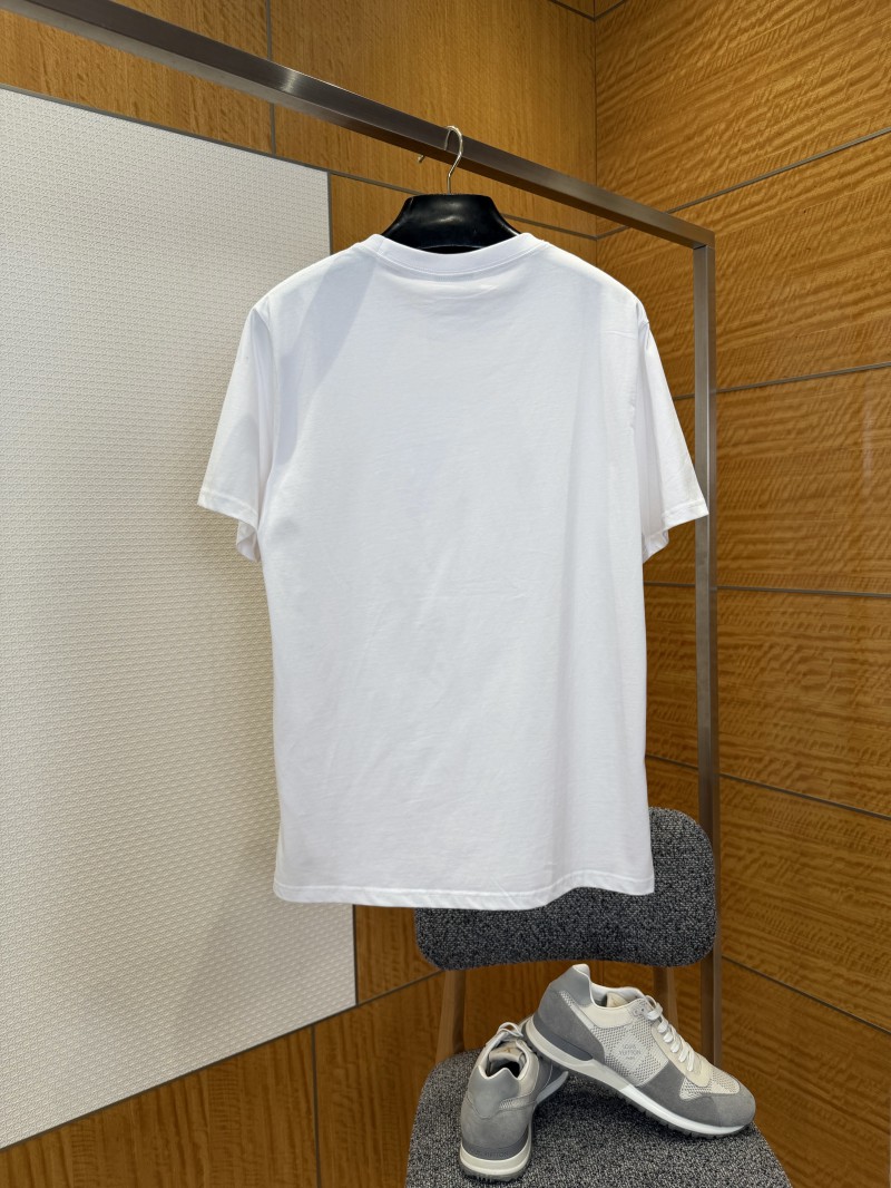 Dior Leather-Label Pocket Crew-Neck Short-Sleeve T-Shirt 2 1